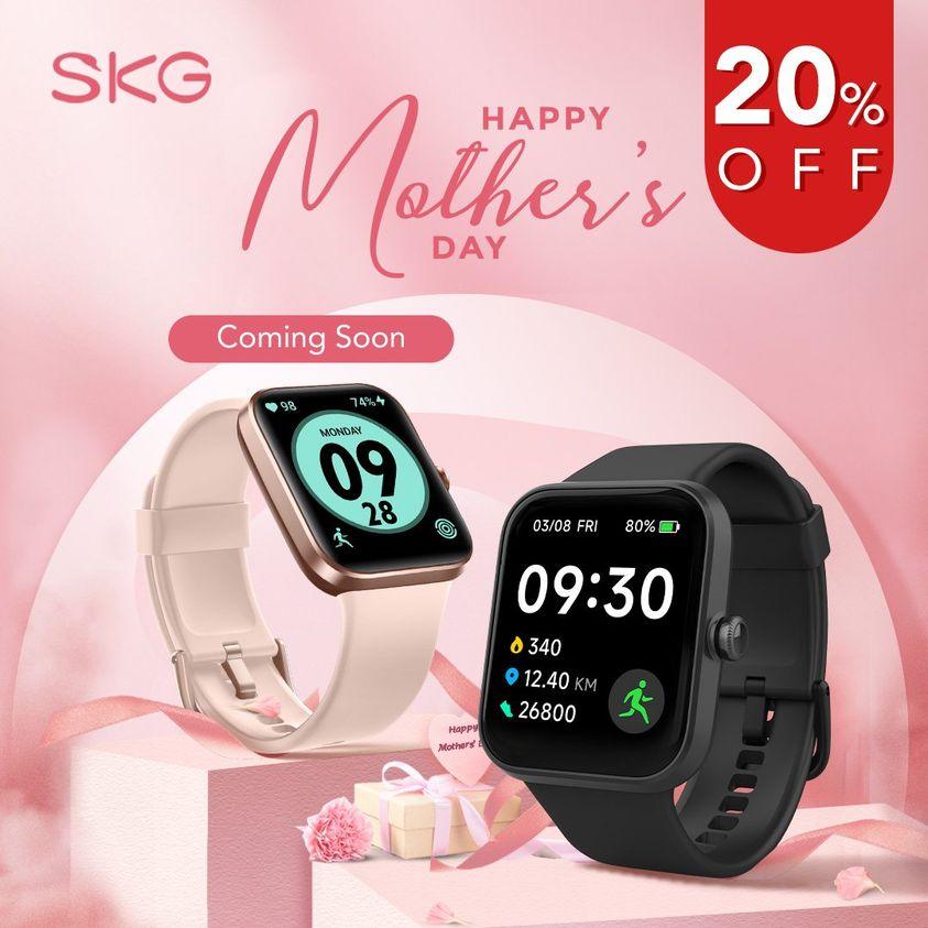 AFFORDABLE SKG V7 SMART WATCH - SKG