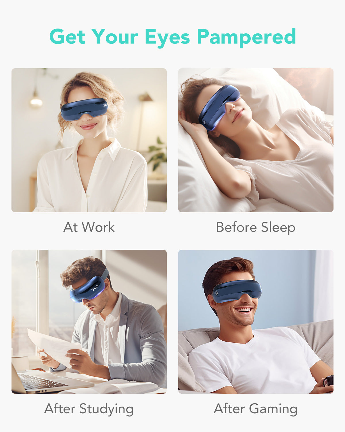 SKG E3 Pro Eye Massager with Vision Window