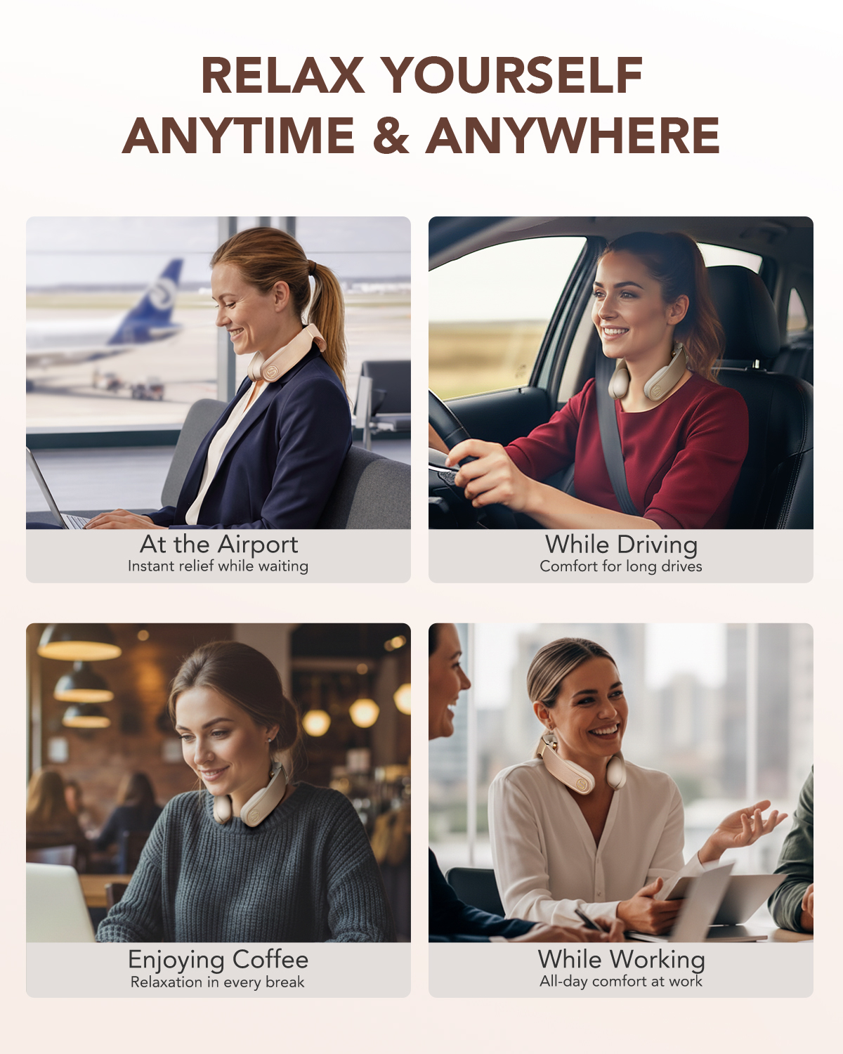 SKG G7 Pro Fold-Golden Neck Massager