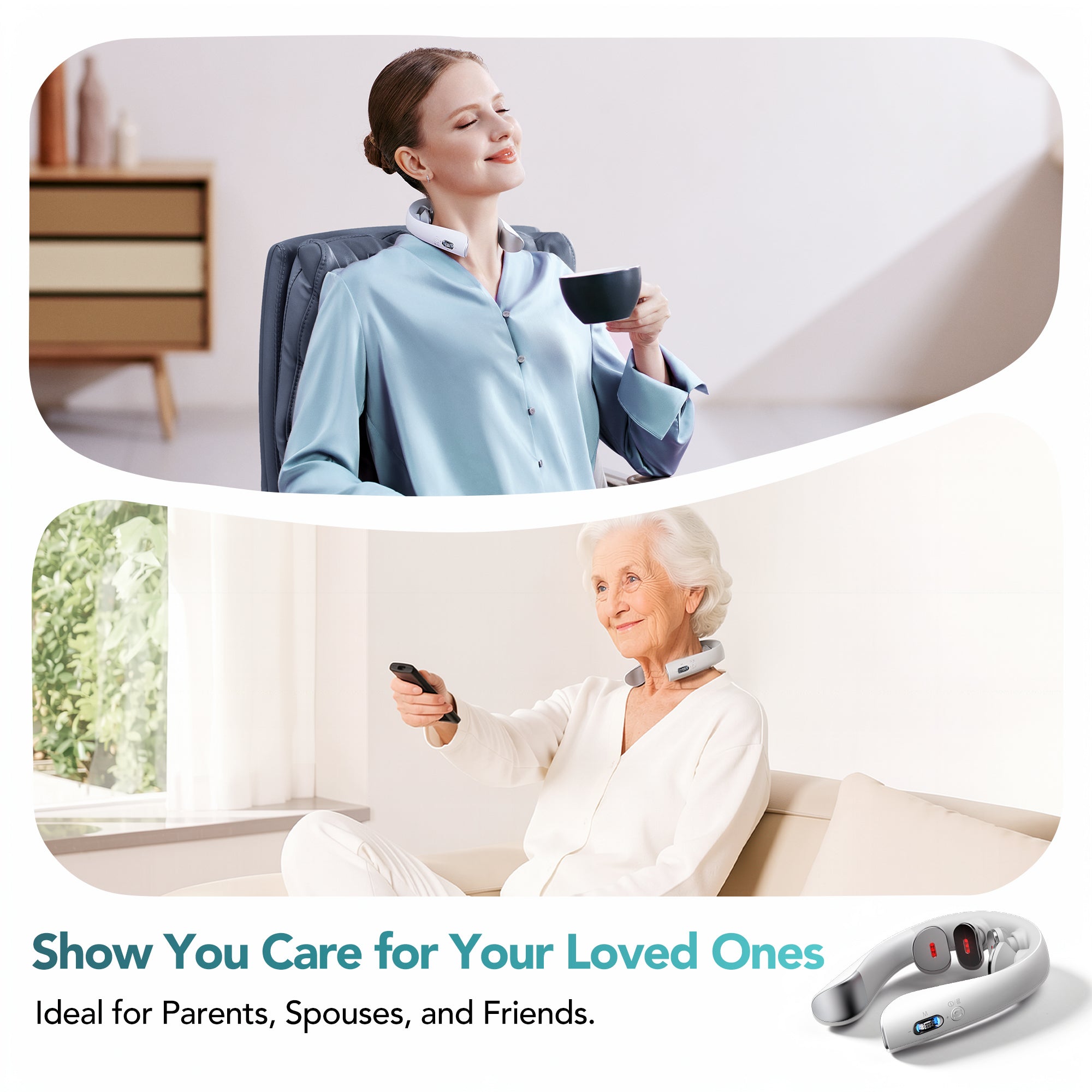 SKG K5-3 Pro Intelligent Neck Massager with Heat