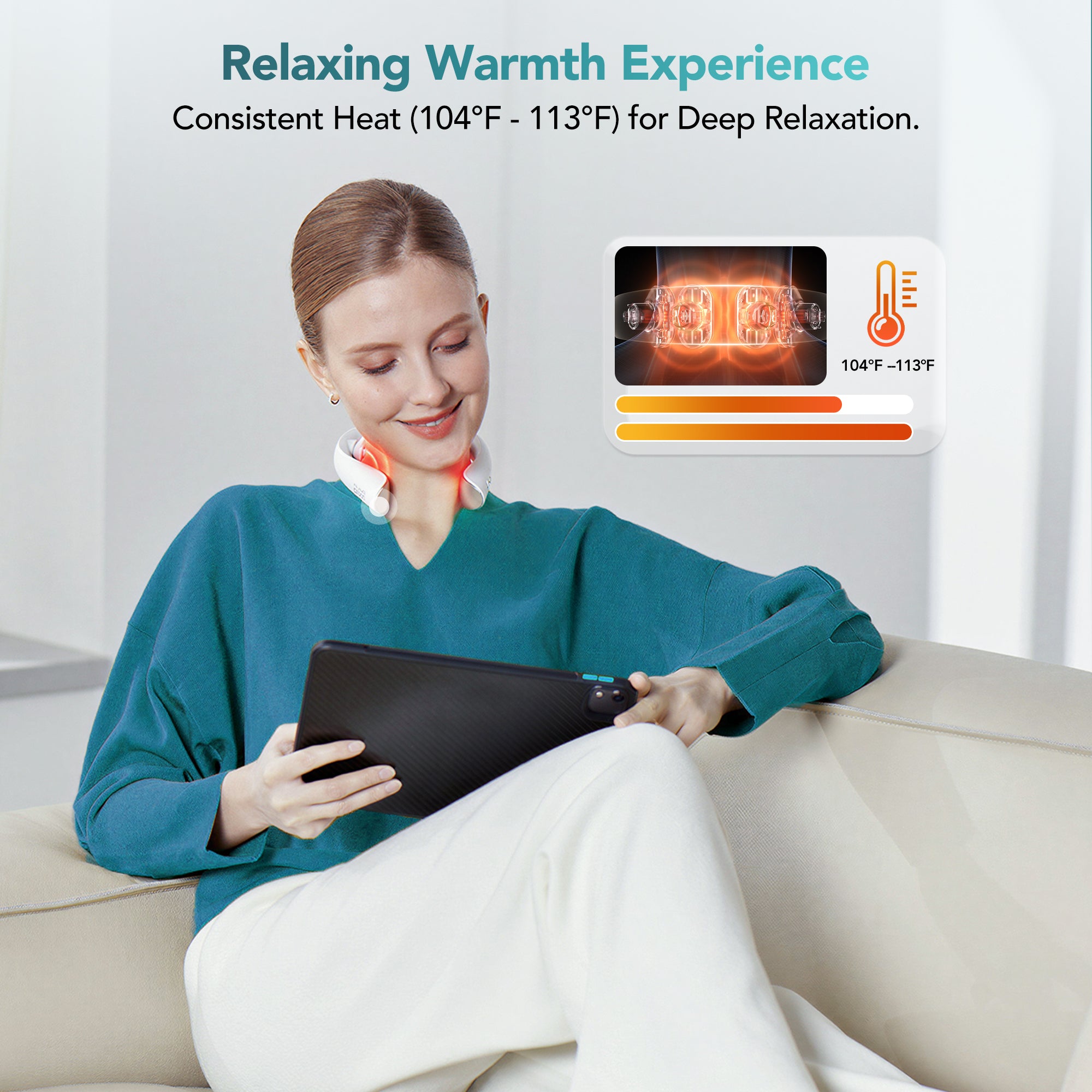 SKG K5-3 Pro Intelligent Neck Massager with Heat