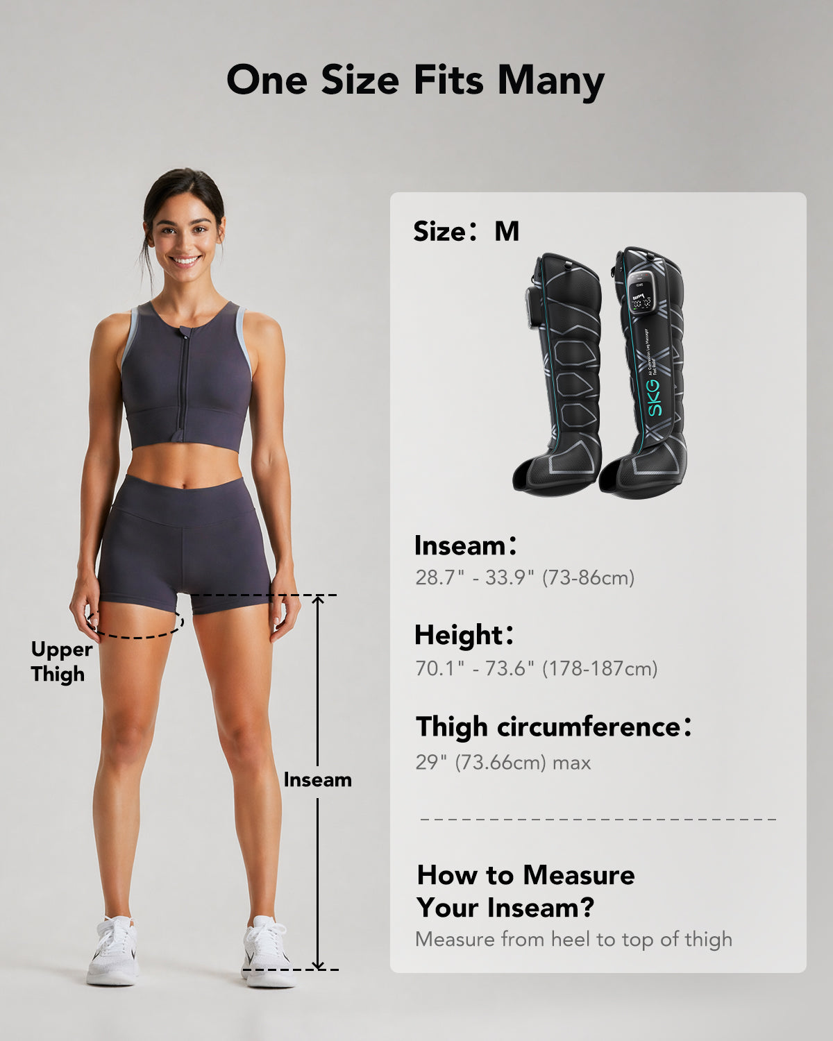 SKG Air Compression Leg Massager