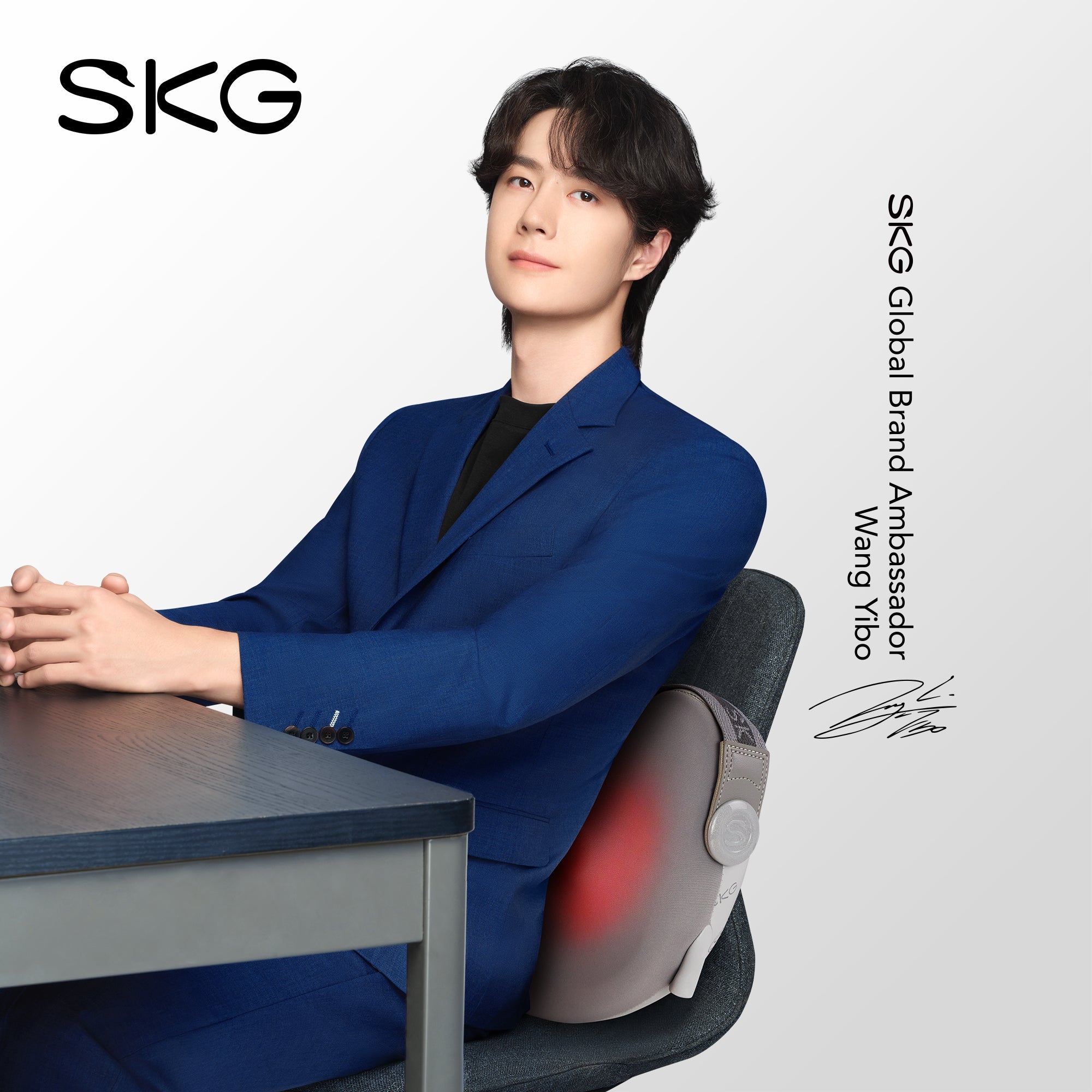 SKG T1-2 Pro Shiatsu Back Massager with Heat