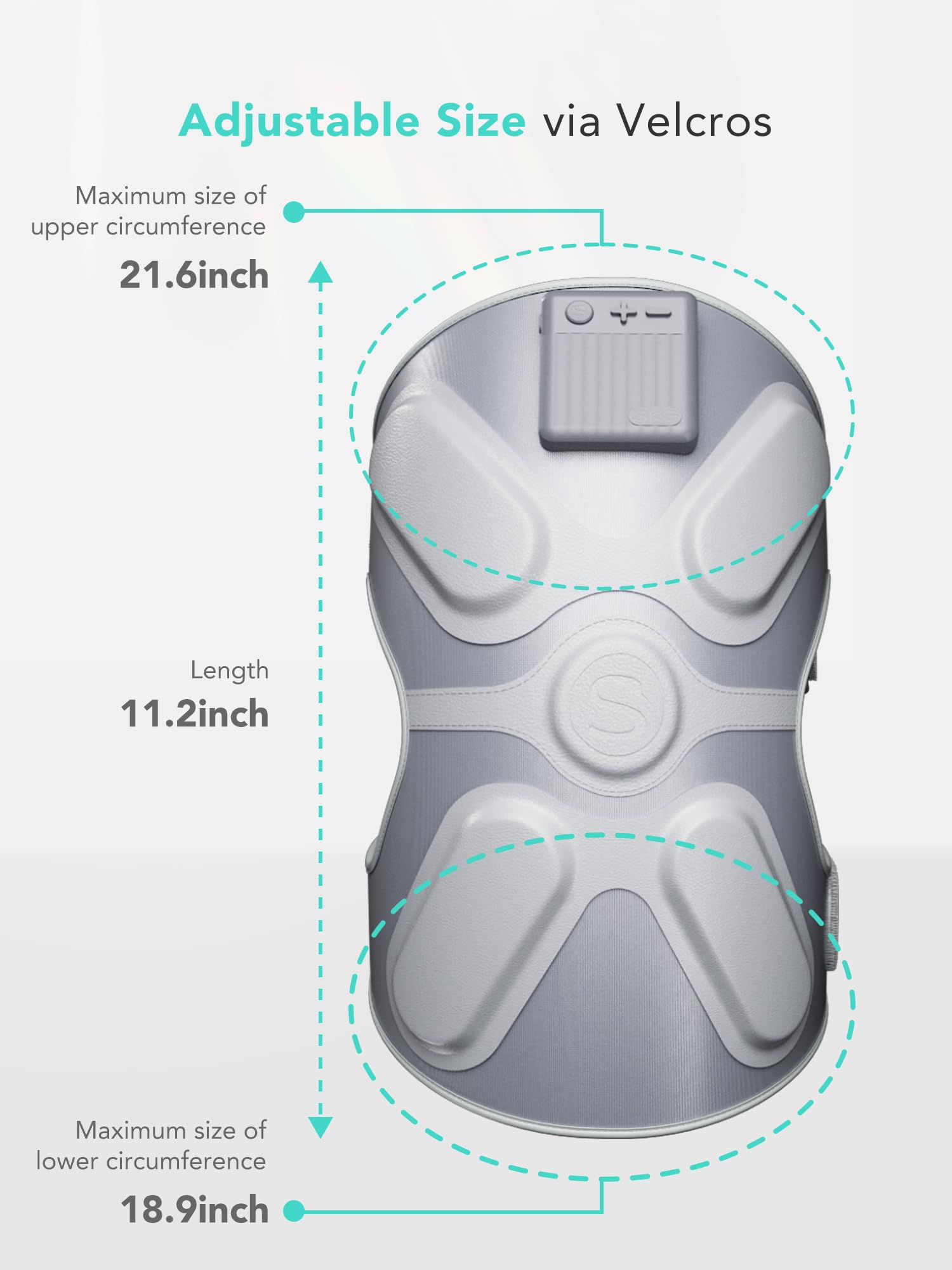 SKG W3 Pro Knee Massager with Heat and Vibration