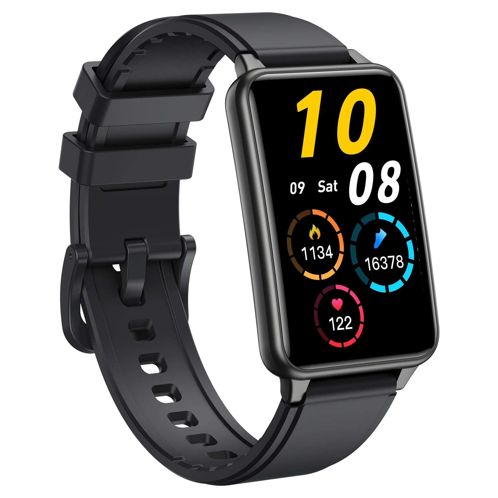 SKG Smart Watch, Fitness Tracker with Health Monitor for Heart Rate, Blood Oxygen, Sleep,Touch Screen Bluetooth Smartwatch Fitness Watch for