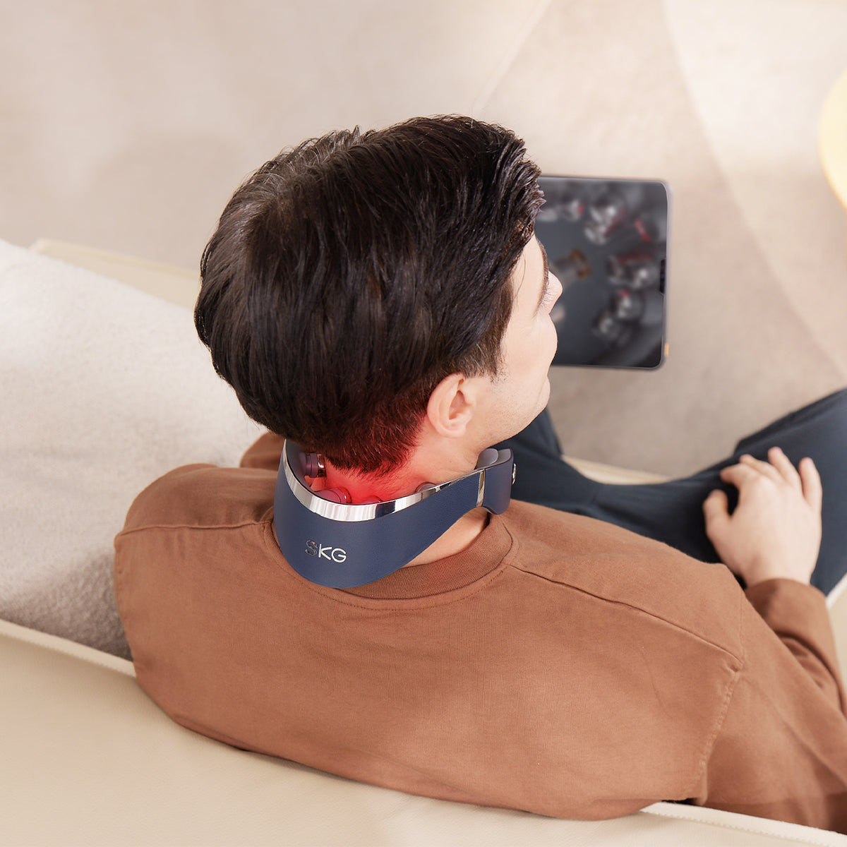 SKG G7 PRO FOLD Foldable Neck Massager with Heat