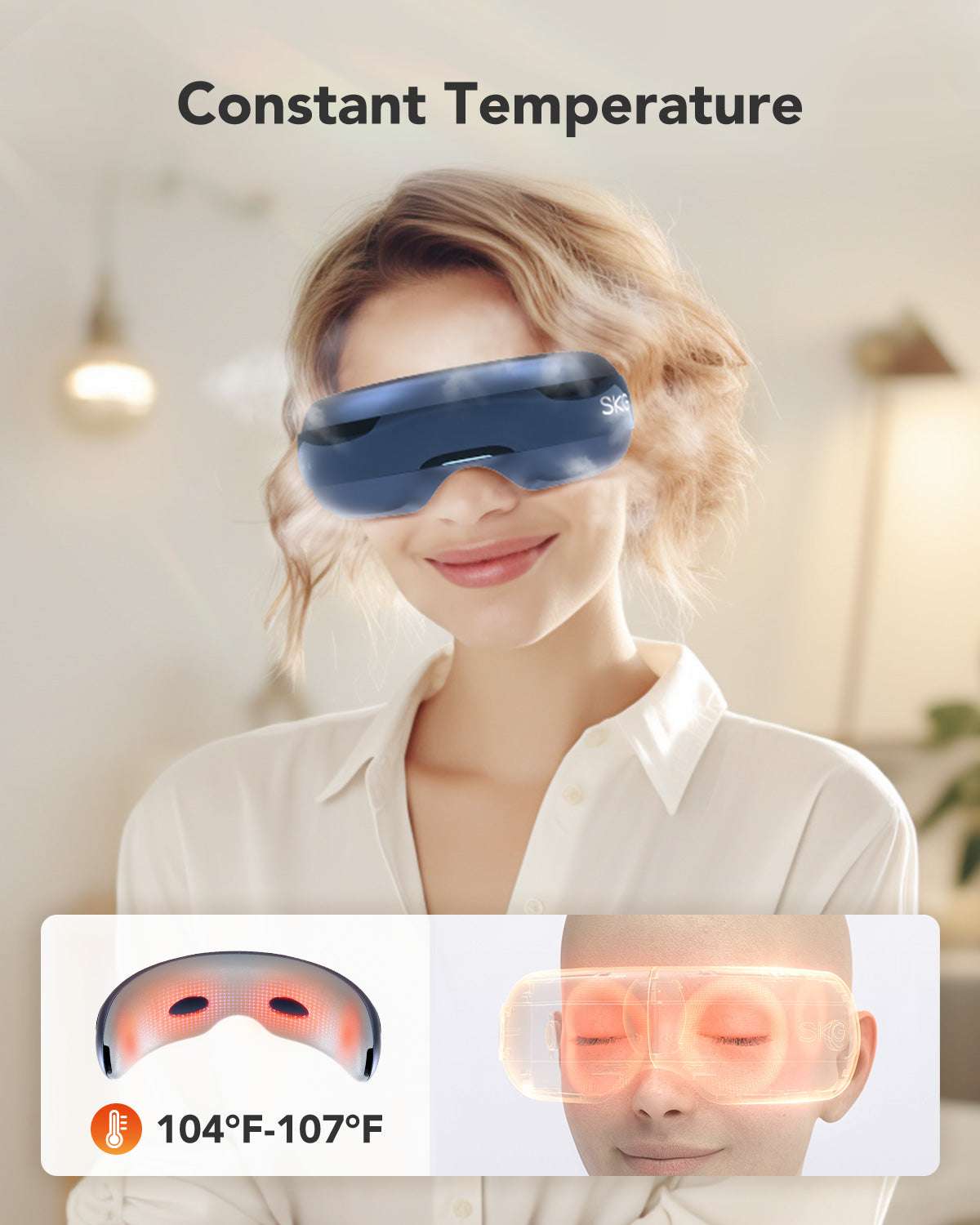 SKG E3 Pro Eye Massager with Vision Window