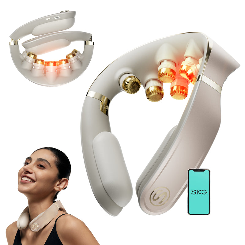 G7 Pro_Fold Neck Massager Most Portable Travel-ready Neck Massager with Pulse Technology