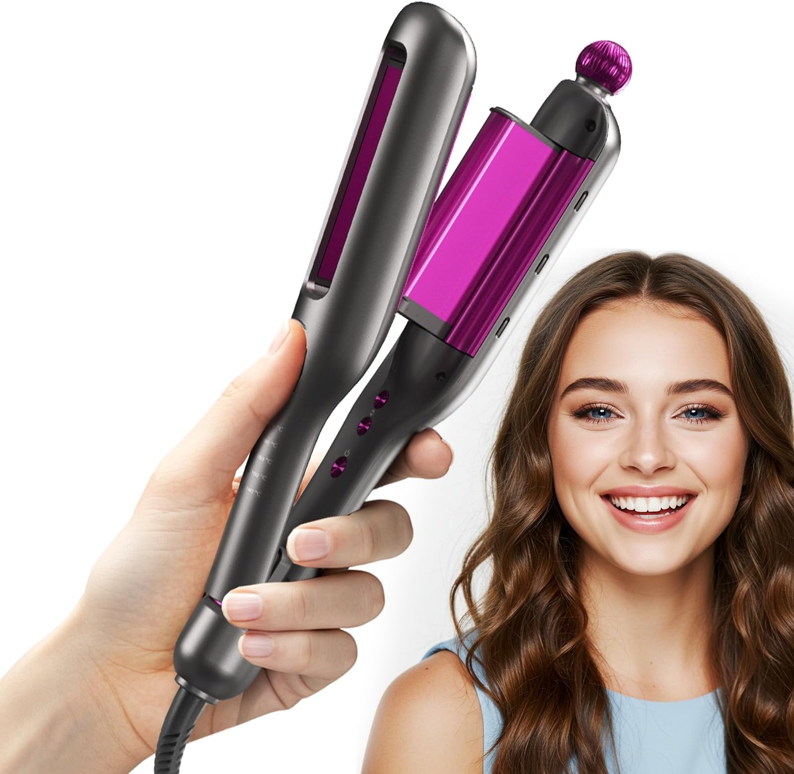 SKG 4-in-1 WaveFlex Hair Crimper