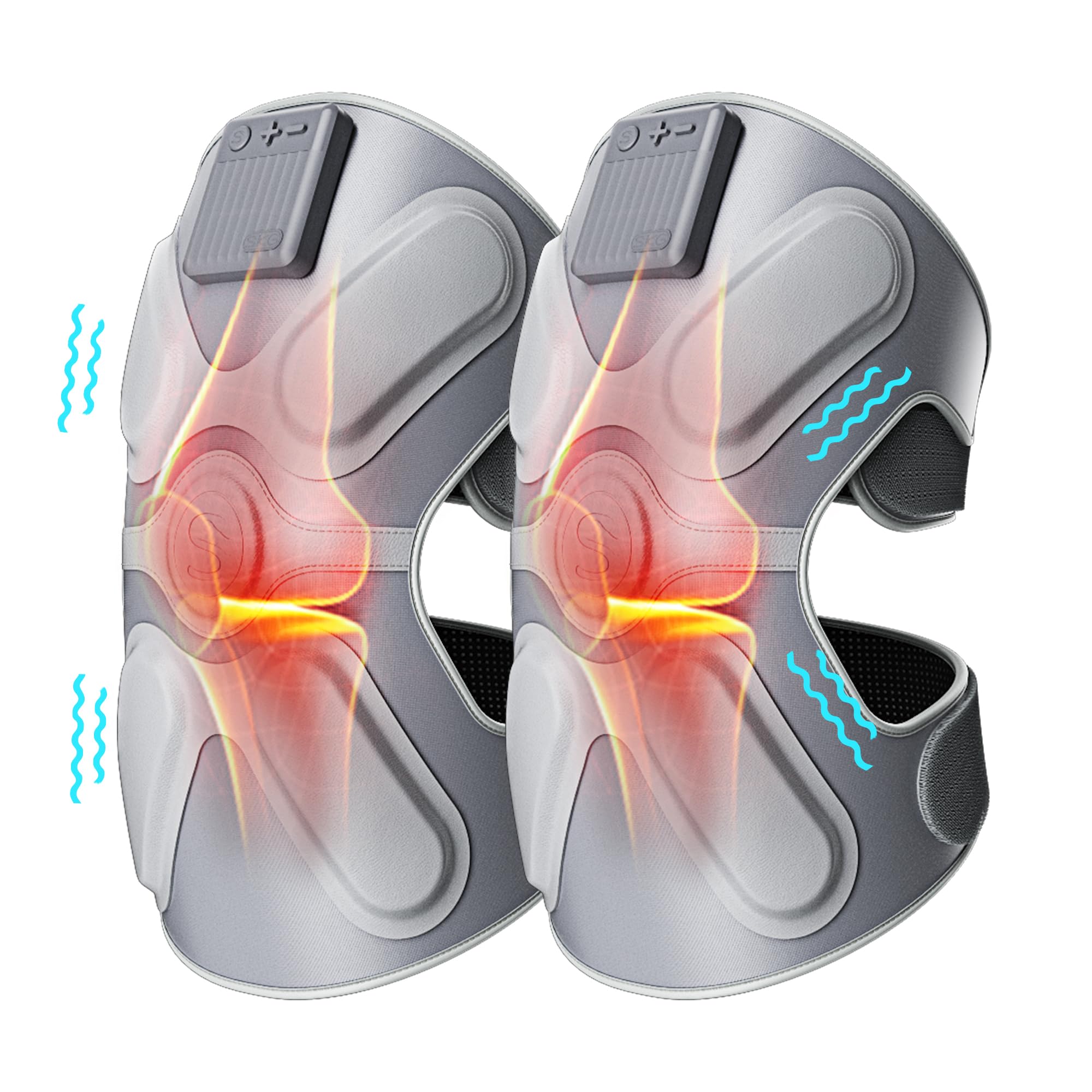 SKG W3 Pro Knee Massager with Heat and Vibration