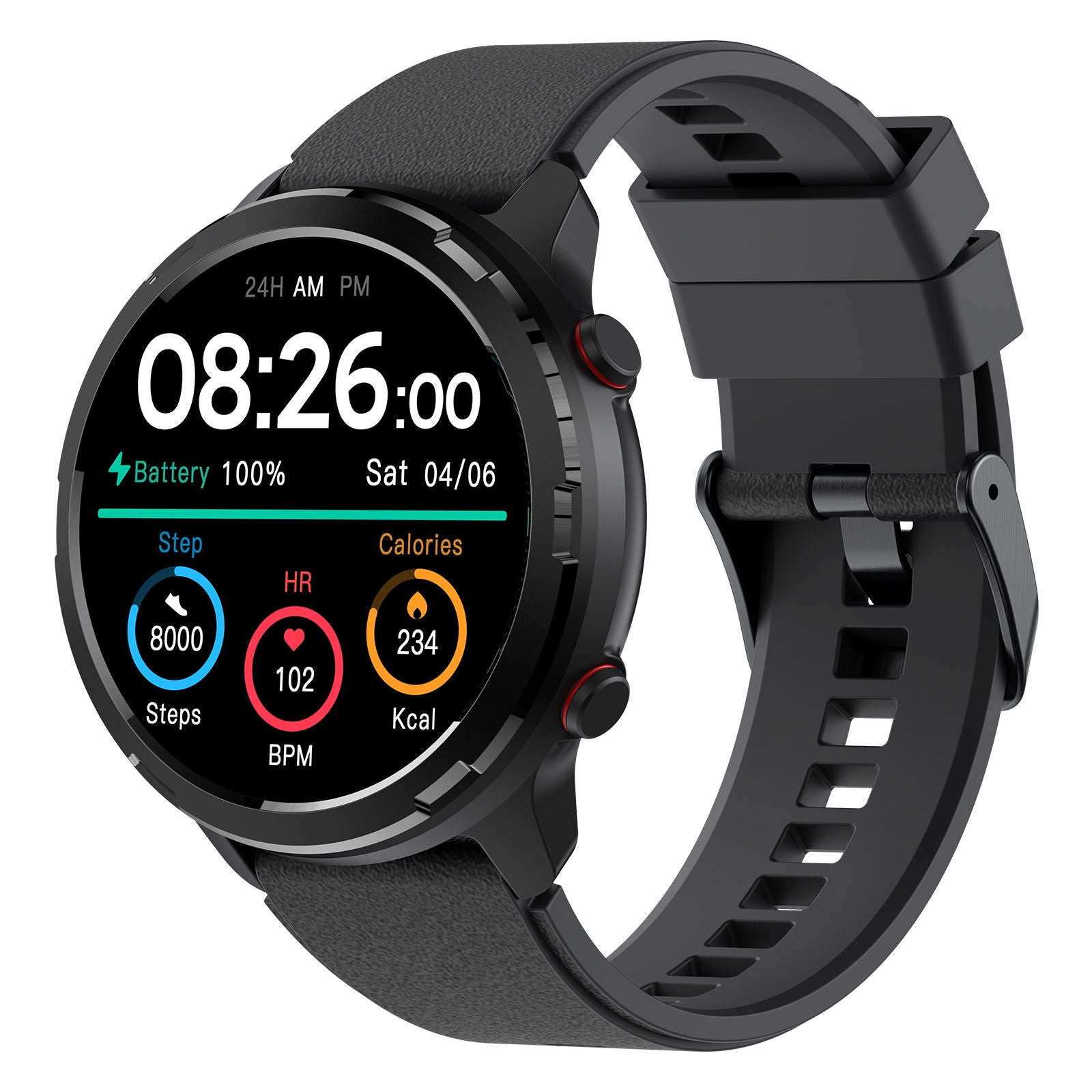 SKG V9C Smartwatch für Männer und Frauen 