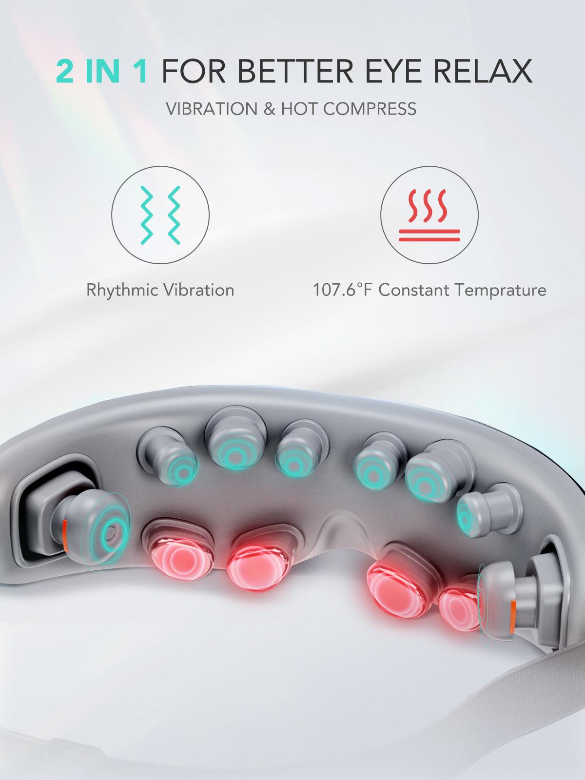 SKG E7 2-In-1 Vibration Heated Eye Massager - SKG